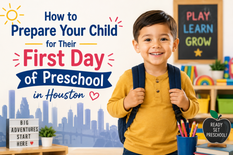 How to Prepare Your Child for Their First Day of Preschool in Houston