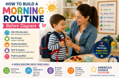 morning routine before daycare