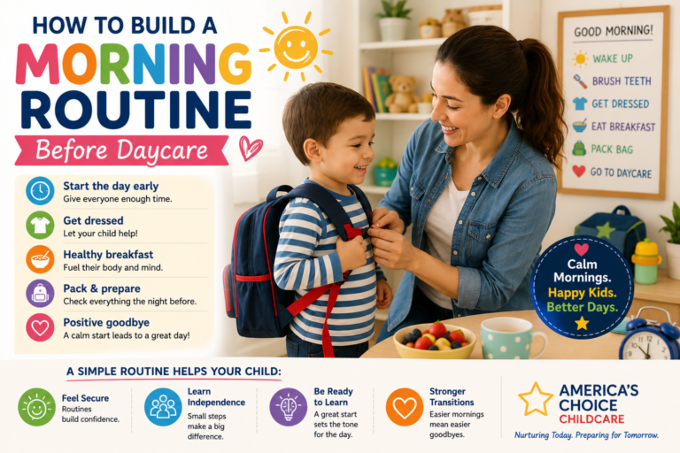 How to Build a Morning Routine Before Daycare