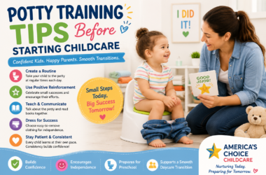 potty training tips before starting childcare
